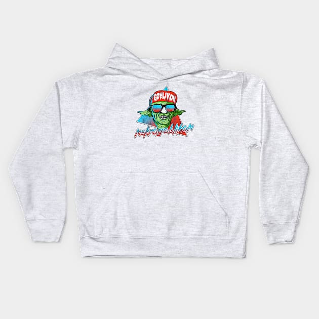 Summer Goblin - Rocket Pop Kids Hoodie by chancgrantc@gmail.com